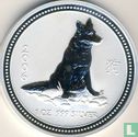 Australië 1 dollar 2006 (kleurloos) "Year of the Dog" - Afbeelding 1