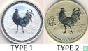 Australië 50 cents 2005 (type 2) "Year of the Rooster" - Afbeelding 3