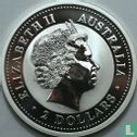 Australië 2 dollars 2005 (kleurloos) "Year of the Rooster" - Afbeelding 2