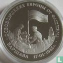 Rusland 3 roebels 1995 (PROOF) "50th anniversary Liberation of Warsaw" - Afbeelding 2
