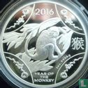 Australië 1 dollar 2016 (PROOF - type 3) "Year of the Monkey" - Afbeelding 2