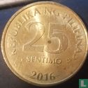 Filipijnen 25 sentimo 2016 - Afbeelding 1