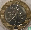 France 10 francs 1991 (medal alignment) - Image 2