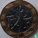 Frankreich 10 Franc 1991 (Wendeprägung) - Bild 2