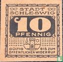 Schleswig 10 Pfennig 1920 - Bild 1