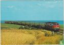 Train in Sylt island Germany Postcard - Afbeelding 1