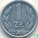 Pologne 1 zloty 1989 - Image 2