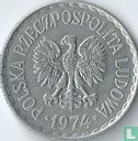 Pologne 1 zloty 1974 - Image 1
