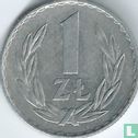 Pologne 1 zloty 1974 - Image 2