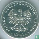 Polen 1 zloty 1990 (aluminium - type 1) - Afbeelding 1