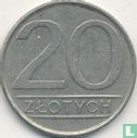 Pologne 20 zlotych 1984 - Image 2