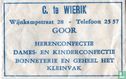 C. te Wierik Herenconfectie Dames en Kinderconfectie - Image 1