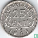 Seychellen 25 Cent 1943 - Bild 1