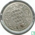 British India 2 annas 1897 (Calcutta) - Image 1