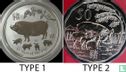 Australia 50 cents 2019 (type 1 - colourless) "Year of the Pig" - Image 3