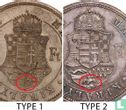 Hungary 1 forint 1890 (type 1) - Image 3