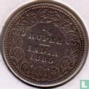 British India ¼ rupee 1885 (Calcutta) - Image 1