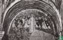 Cryptes de l'Eglise Saint Germain. Saint-Etienne cerné par les Juifs Fresque du IXe siècle - Afbeelding 1
