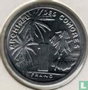 Comoren 1 franc 1964 - Afbeelding 2