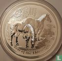 Australie 10 dollars 2014 (non coloré) "Year of the Horse" - Image 2