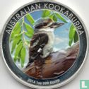 Australia 1 dollar 2014 (coloured - without privy mark) "Kookaburra" - Image 1