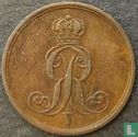 Hannover 1 pfennig 1853 - Afbeelding 2
