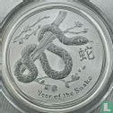 Australië 50 cents 2013 (type 1 - kleurloos) "Year of the Snake" - Afbeelding 2