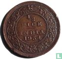 Brits-Indië ½ pice 1934 - Afbeelding 1