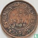 Brits-Indië ½ pice 1906 (koper) - Afbeelding 1
