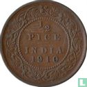 Brits-Indië ½ pice 1910 - Afbeelding 1