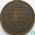 Brits-Indië ¼ anna 1909 - Afbeelding 1