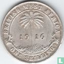 British West Africa 1 shilling 1916 - Image 1