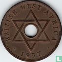 British West Africa 1 penny 1957 (without mintmark) - Image 1