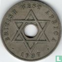 Brits-West-Afrika 1 penny 1937 (KN) - Afbeelding 1