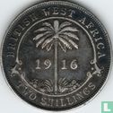 British West Africa 2 shillings 1916 - Image 1