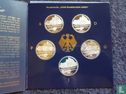 Germany mint set 2001 (PROOF) "750 years Sainte-Catherine convent and 50 years Stralsund oceanographic museum" - Image 1