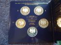 Germany mint set 2001 (PROOF) "750 years Sainte-Catherine convent and 50 years Stralsund oceanographic museum" - Image 2