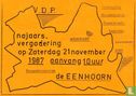 VDP 0007 - najaarsvergadering op Zaterdag 21 november 1987 - Bild 1