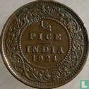 Brits-Indië ½ pice 1924 - Afbeelding 1