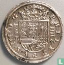 Espagne 4 reales 1614 (1614/3) - Image 2