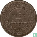 Brits-Indië ½ pice 1935 - Afbeelding 1