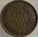 Brits-Indië ½ pice 1914 - Afbeelding 1