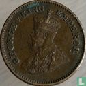 Brits-Indië ½ pice 1917 - Afbeelding 2
