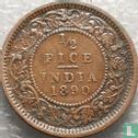 Brits-Indië ½ pice 1890 - Afbeelding 1