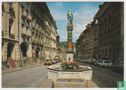 Fountain of Justice Gerechtigkeitsbrunnen Switzerland Postcard - Afbeelding 1