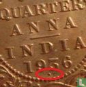 Britisch-Indien ¼ Anna 1936 (Bombay) - Bild 3