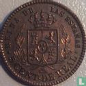Espagne 5 centimos 1857 - Image 2