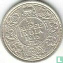 British India ¼ rupee 1915 (Bombay) - Image 1