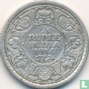 British India ¼ rupee 1914 (Calcutta) - Image 1