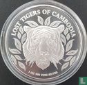 Cambodja 3000 riels 2022 (kleurloos) "Lost tigers of Cambodia" - Afbeelding 2